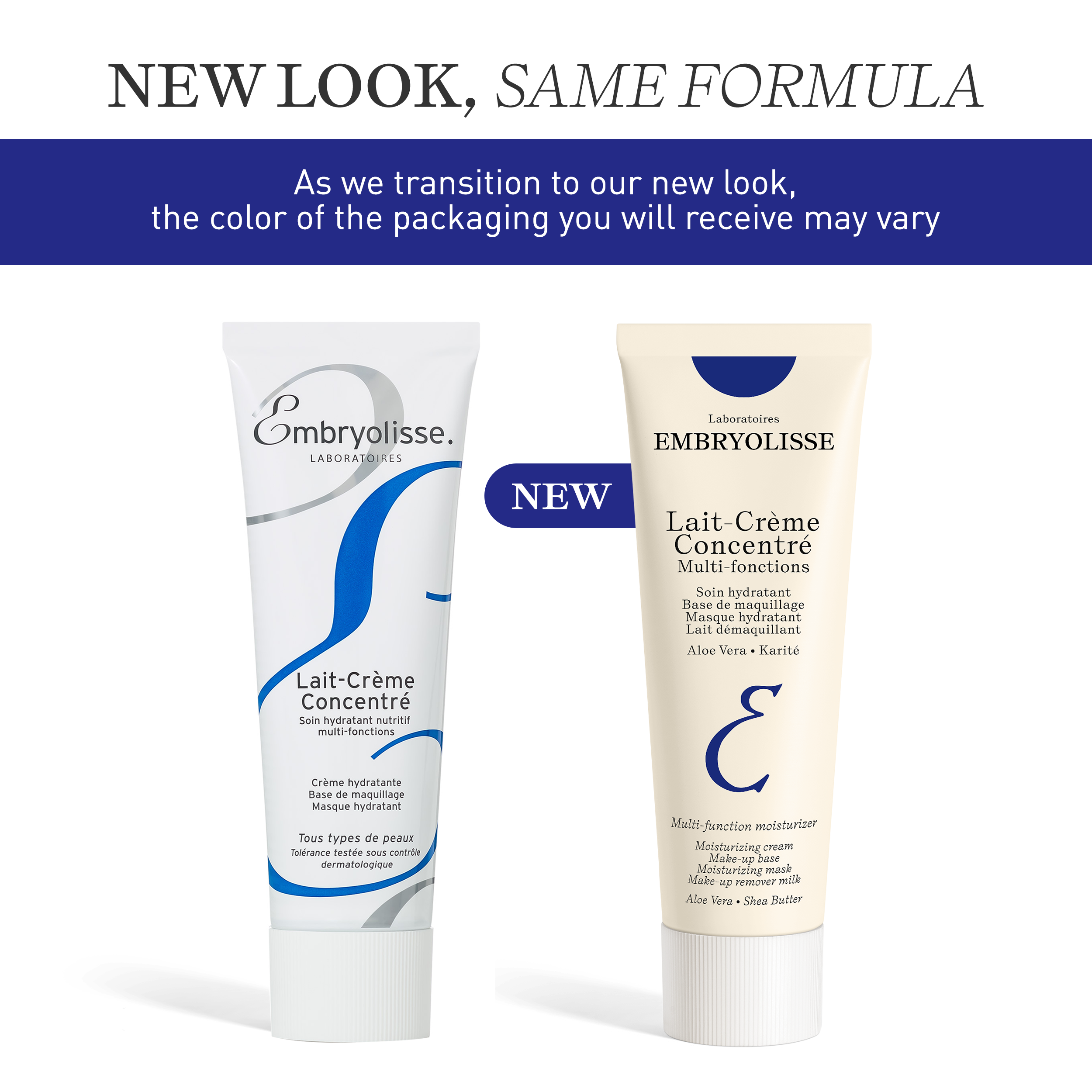 Lait Crème Concentré - Daily Face and Body Cream