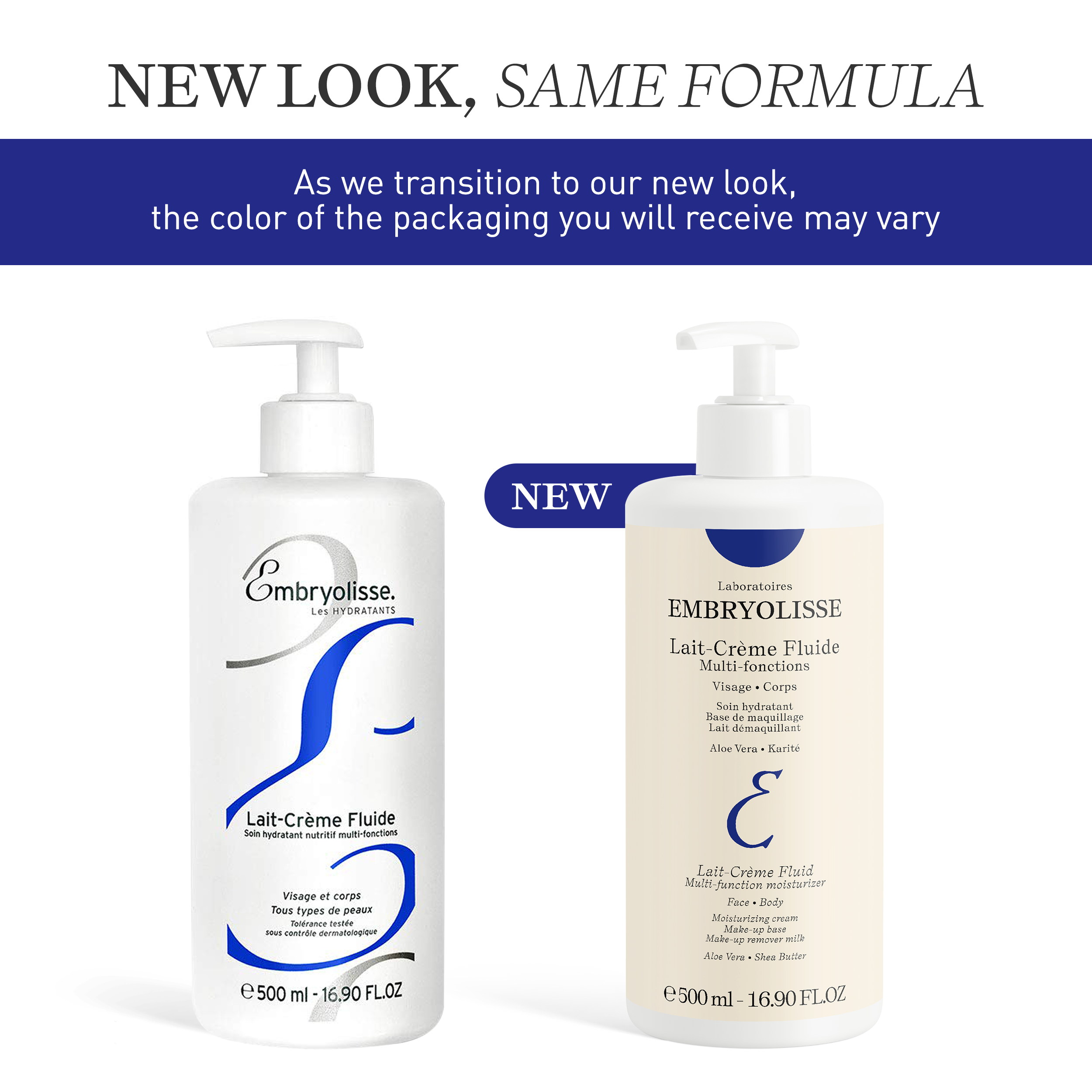 Lait Crème Fluid - Daily Face and Body Lotion