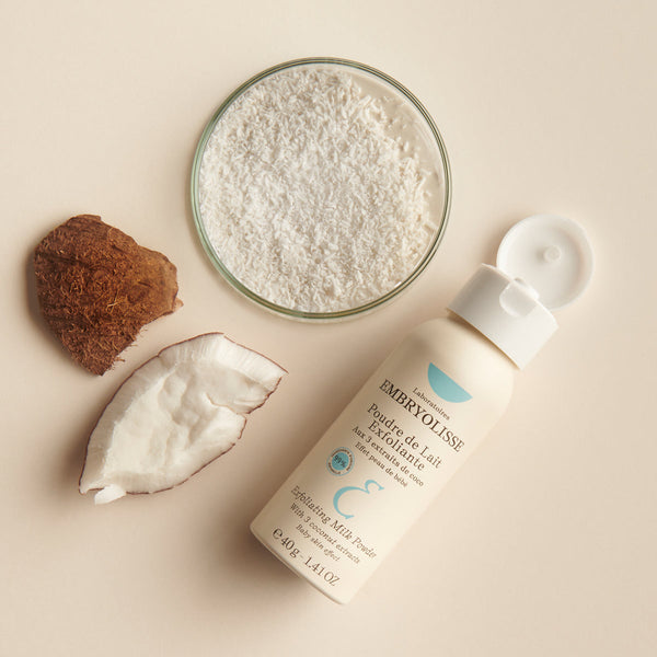 Exfoliating Milk Powder with natural ingredients from the Cleansers Collection - Embryolisse Skincare