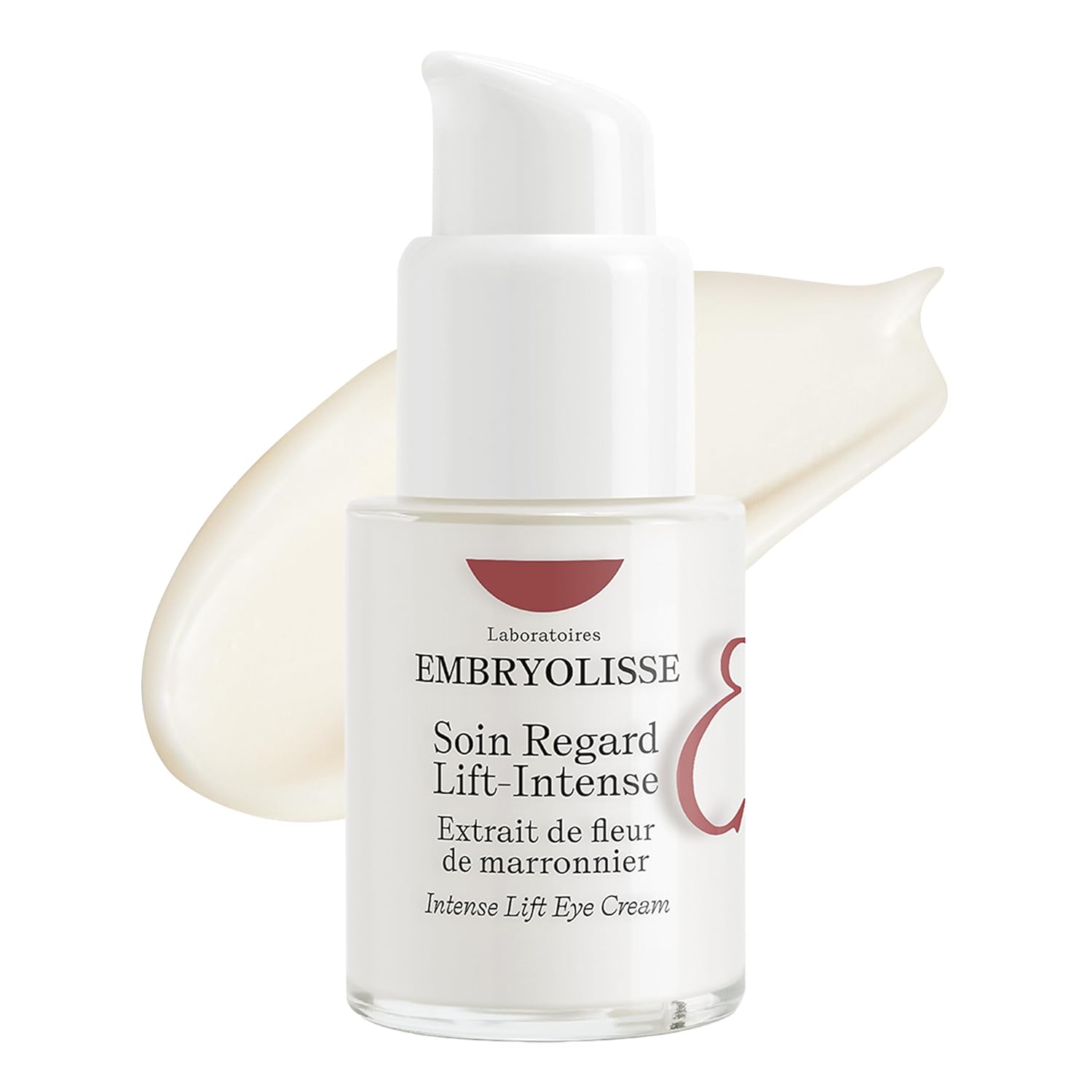 Embryolisse Intense Lift Eye Cream bottle with a white background