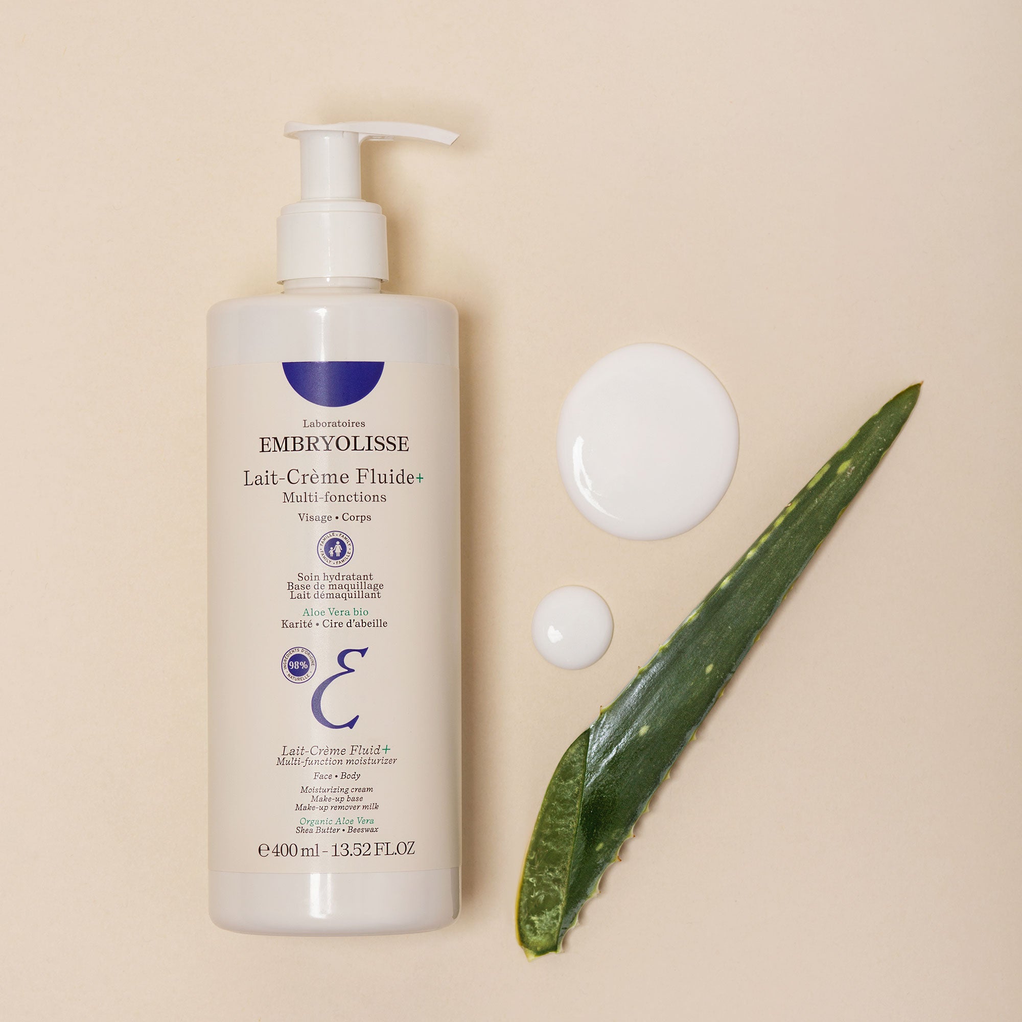 Lait-Creme Fluid+ with Aloe Vera