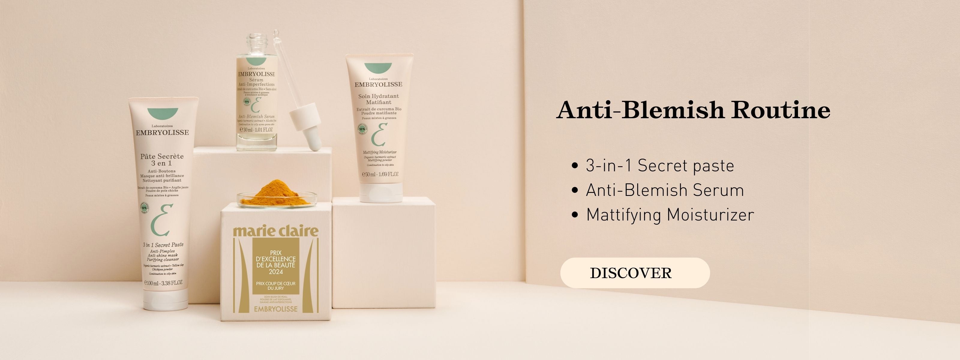 Marie Claire beauty award - Embryolisse