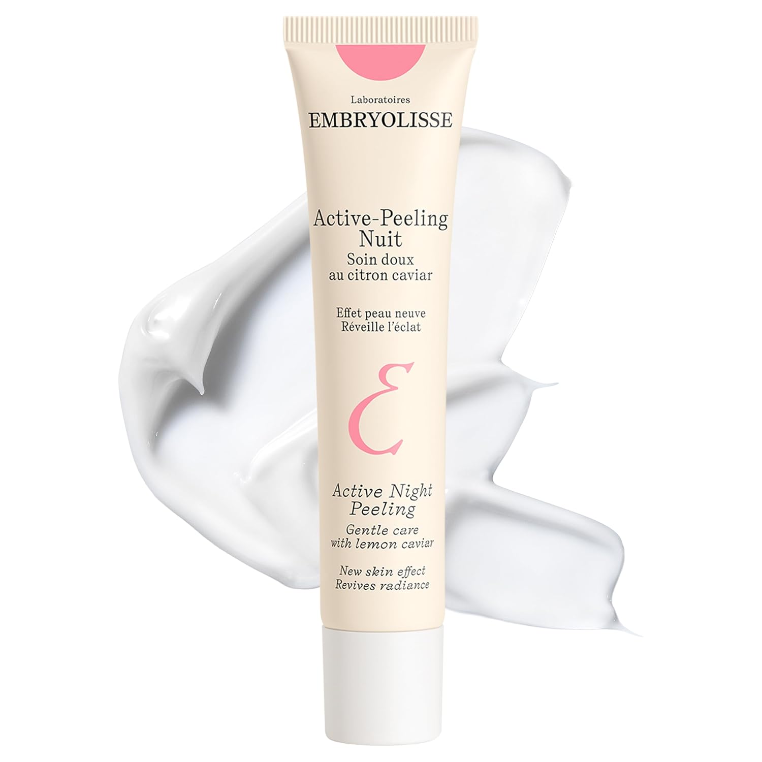 Embryolisse Active Night Peeling tubeon a white background