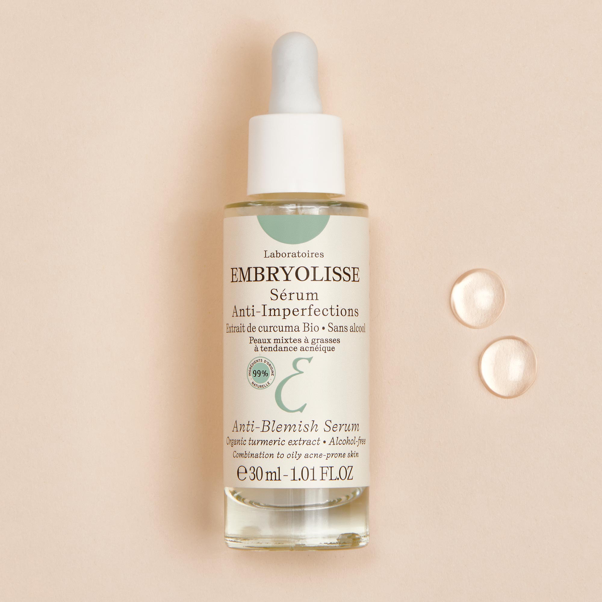 Powerful Anti-Blemish Serum for oily and acne-prone skin from Anti-Blemish skincare collection - Embryolisse