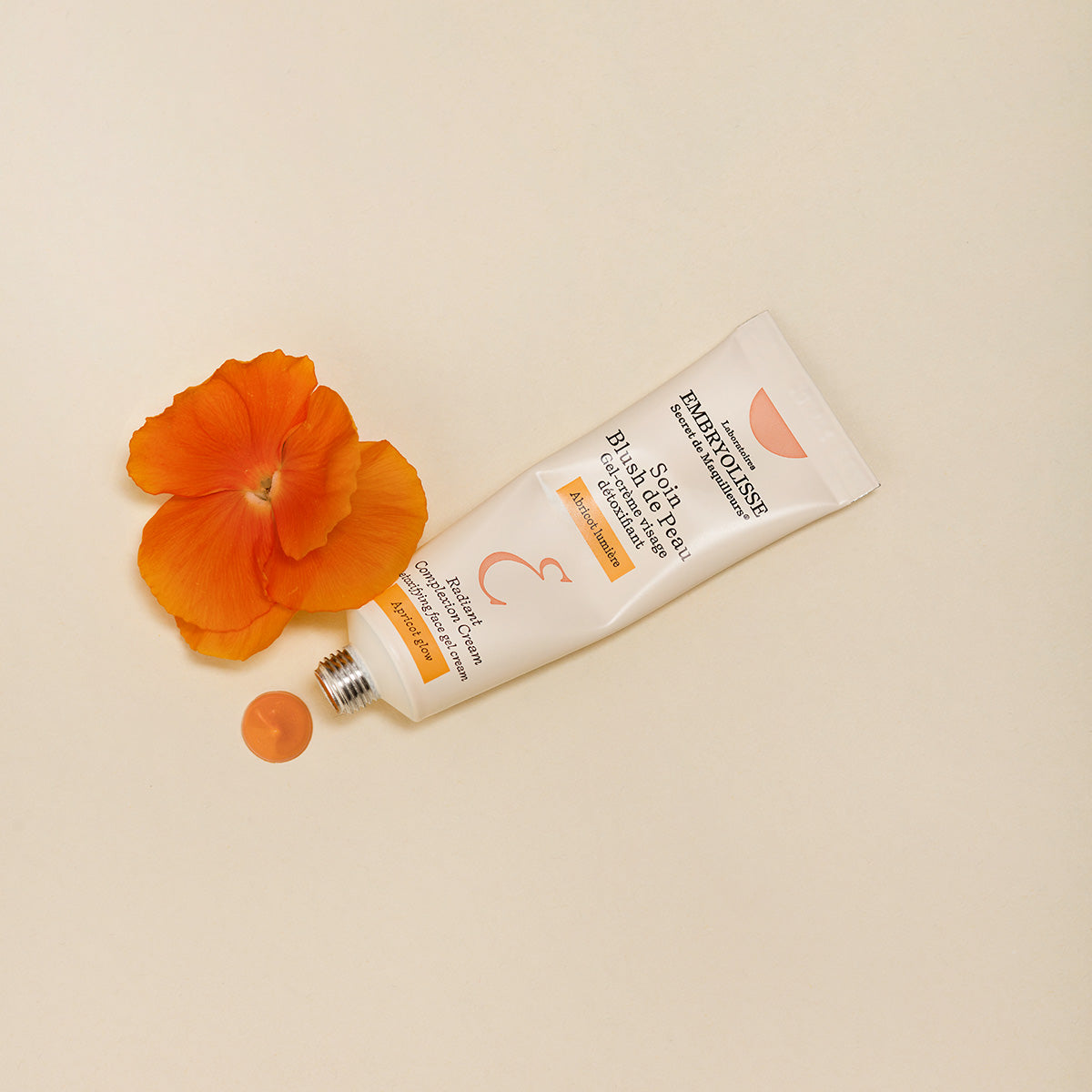 Radiant Complexion Cream - Apricot - Detox care for an immediate healthy glow - Embryolisse shade -