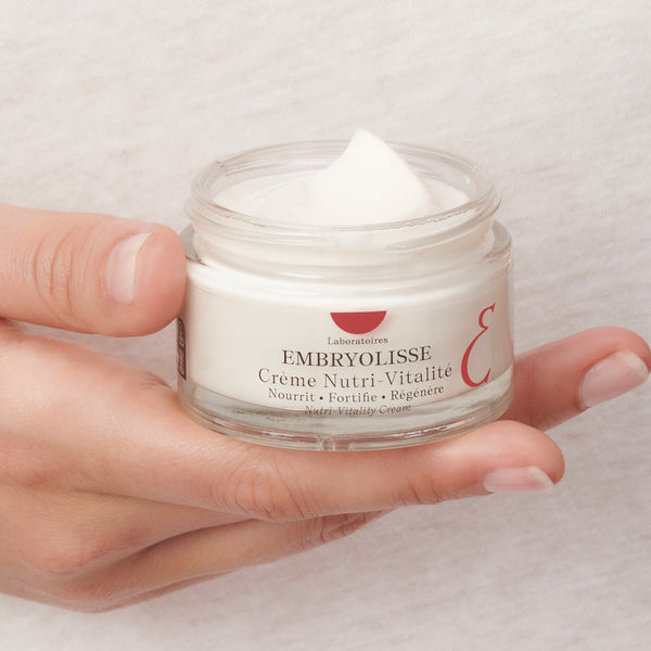 Nutri-Vitality cream texture from Anti-Aging Collection - Embryolisse skincare
