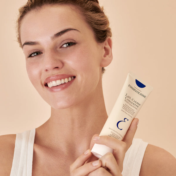 Lait-Creme Concentre lotion, oner is sold every 20 second in the world multi-function moisturizer with Aloe Vera and Shea Butter - Embryolisse skincare