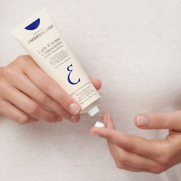 Lait-Crème Concentré lotion texture - Embryolisse skincare