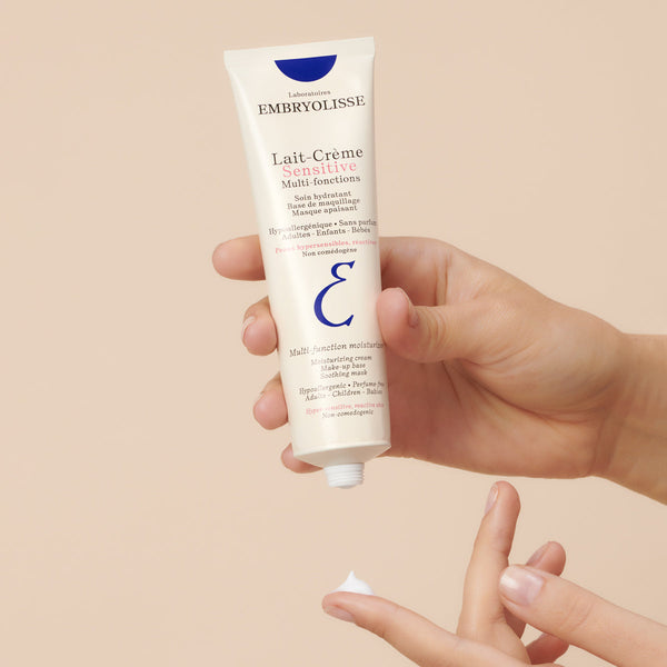 Lait-Crème Sensitive fragrance-free moisturizer from the Lait-Creme Collection - Embryolisse skincare
