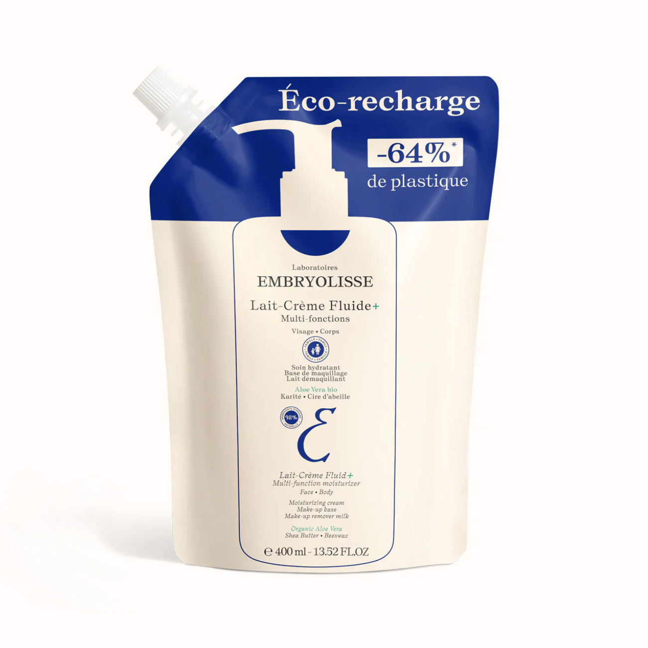 Lait-Crème Fluid+ Eco-Refill - Embryolisse