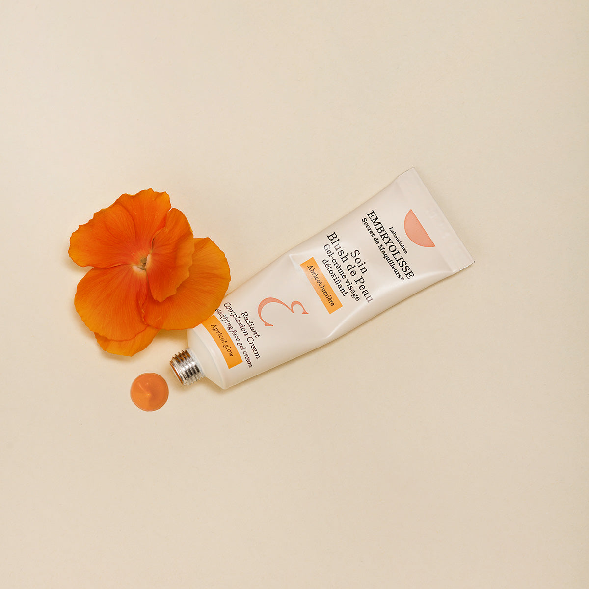 Radiant Complexion Cream - Apricot - Detox care for an immediate healthy glow - Embryolisse shade - 