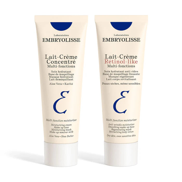 Lait-Crème Duo: Concentré + Retinol-like